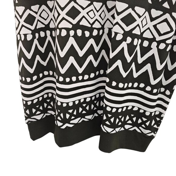 Jones New York Signature Womens V neck Signature 3/4 Sleeve Multi Print Stretchy - Picture 5 of 13